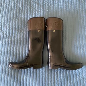 Hunter high rise rain boots
